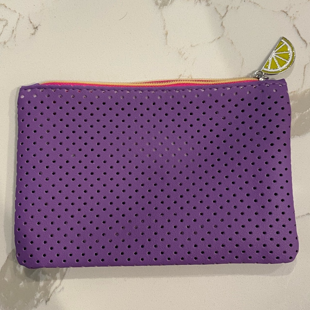Purple Lime Cosmetic Bag